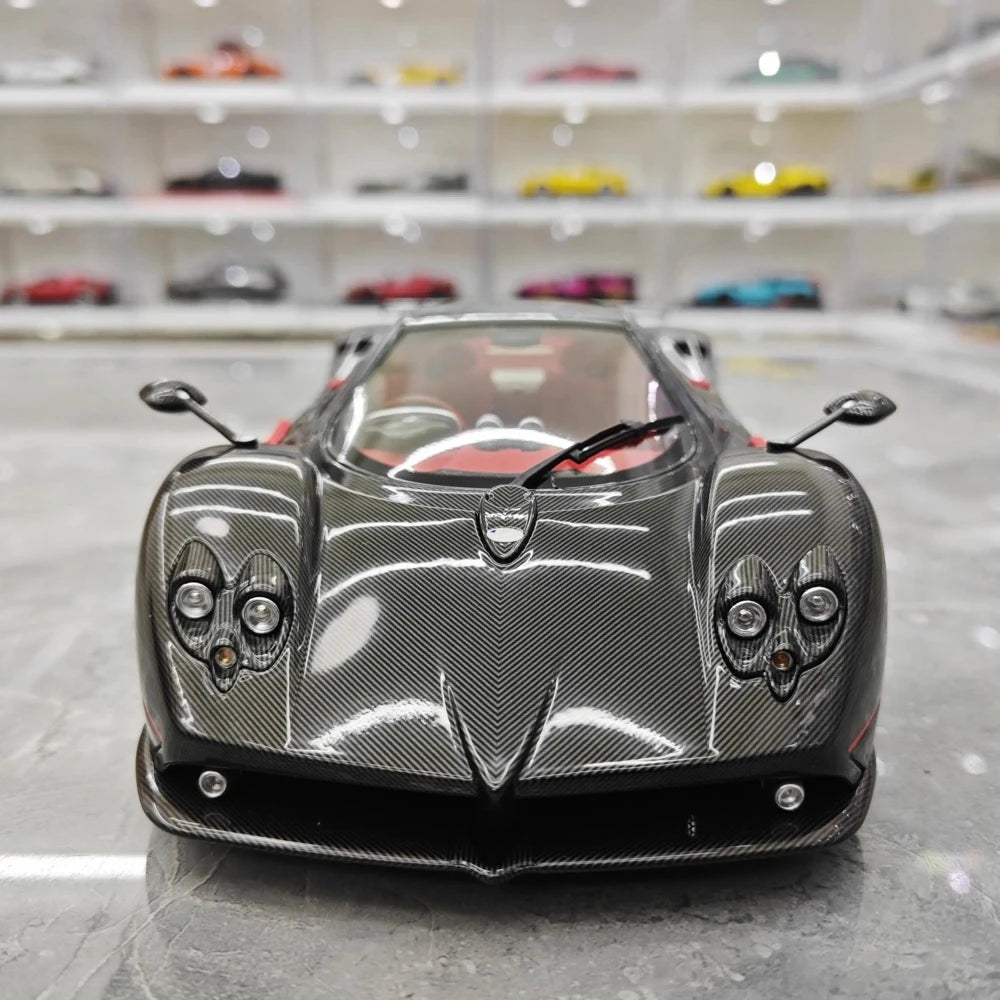 [Almost Real] 1:18 Pagani 2005 Zonda F Black Model Car Die-Cast
