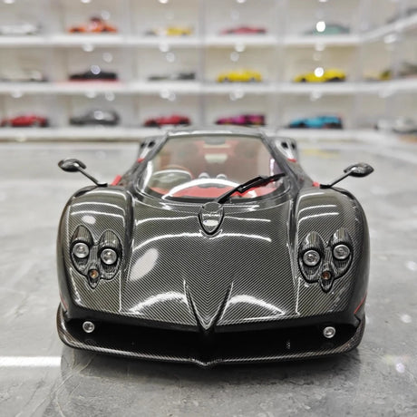 [Almost Real] 1:18 Pagani 2005 Zonda F Black Model Car Die-Cast