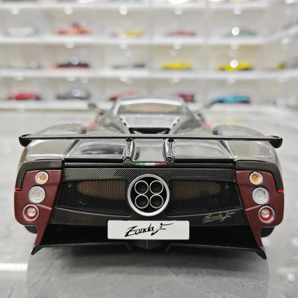 [Almost Real] 1:18 Pagani 2005 Zonda F Black Model Car Die-Cast