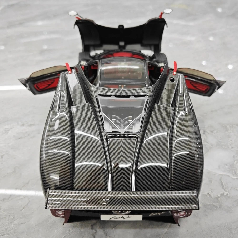 [Almost Real] 1:18 Pagani 2005 Zonda F Black Model Car Die-Cast
