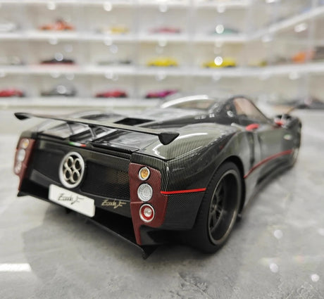 [Almost Real] 1:18 Pagani 2005 Zonda F Black Model Car Die-Cast