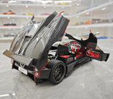 [Almost Real] 1:18 Pagani 2005 Zonda F Black Model Car Die-Cast