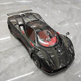[Almost Real] 1:18 Pagani 2005 Zonda F Black Model Car Die-Cast