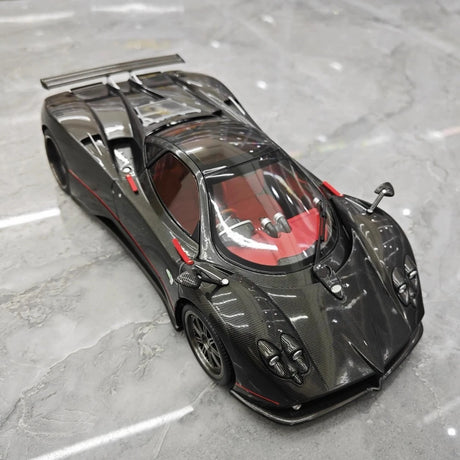 [Almost Real] 1:18 Pagani 2005 Zonda F Black Model Car Die-Cast
