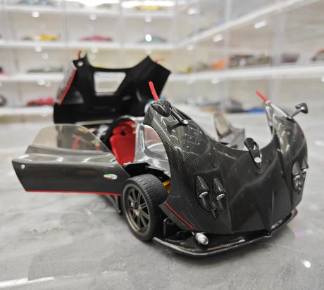 [Almost Real] 1:18 Pagani 2005 Zonda F Black Model Car Die-Cast