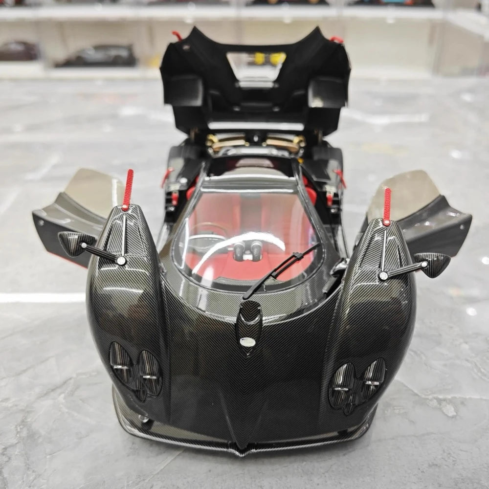 [Almost Real] 1:18 Pagani 2005 Zonda F Black Model Car Die-Cast