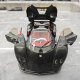 [Almost Real] 1:18 Pagani 2005 Zonda F Black Model Car Die-Cast