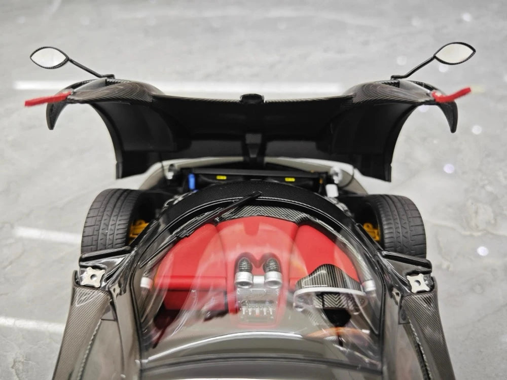 [Almost Real] 1:18 Pagani 2005 Zonda F Black Model Car Die-Cast