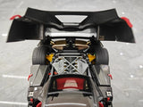[Almost Real] 1:18 Pagani 2005 Zonda F Black Model Car Die-Cast