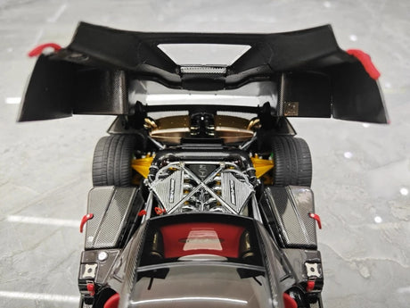 [Almost Real] 1:18 Pagani 2005 Zonda F Black Model Car Die-Cast