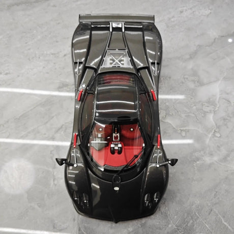 [Almost Real] 1:18 Pagani 2005 Zonda F Black Model Car Die-Cast