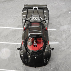 [Almost Real] 1:18 Pagani 2005 Zonda F Black Model Car Die-Cast