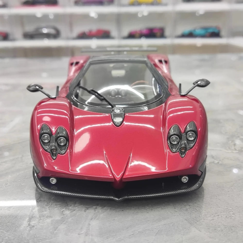 [Almost Real] 1:18 Pagani 2005 Zonda F Red Model Car Die-Cast