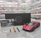 [Almost Real] 1:18 Pagani 2005 Zonda F Red Model Car Die-Cast