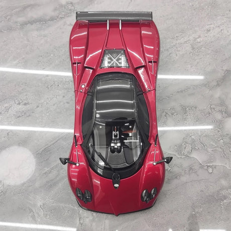 [Almost Real] 1:18 Pagani 2005 Zonda F Red Model Car Die-Cast