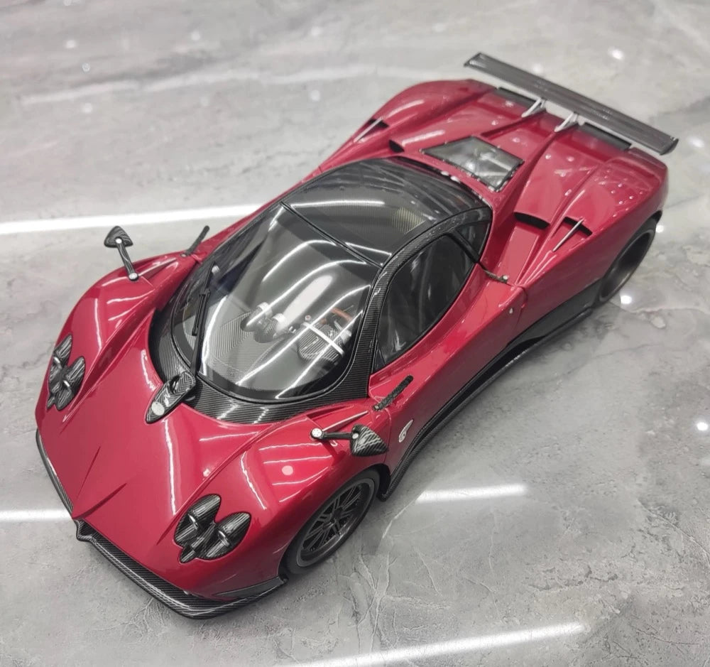 [Almost Real] 1:18 Pagani 2005 Zonda F Red Model Car Die-Cast