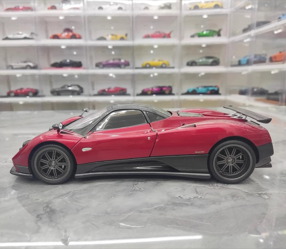 [Almost Real] 1:18 Pagani 2005 Zonda F Red Model Car Die-Cast