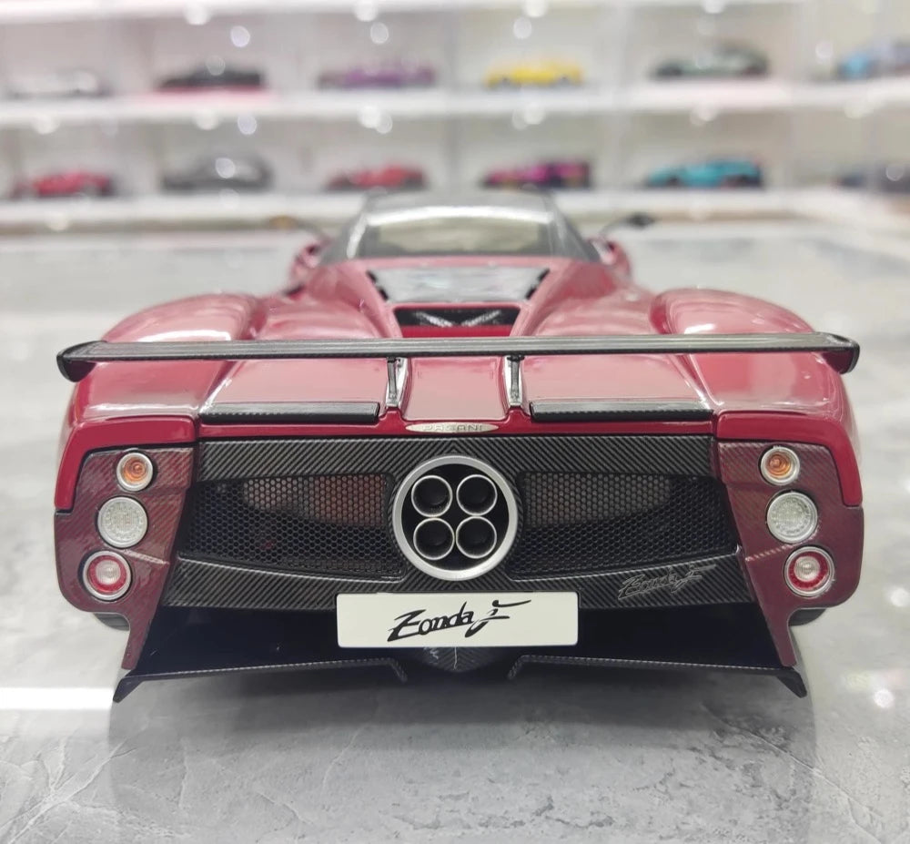 [Almost Real] 1:18 Pagani 2005 Zonda F Red Model Car Die-Cast