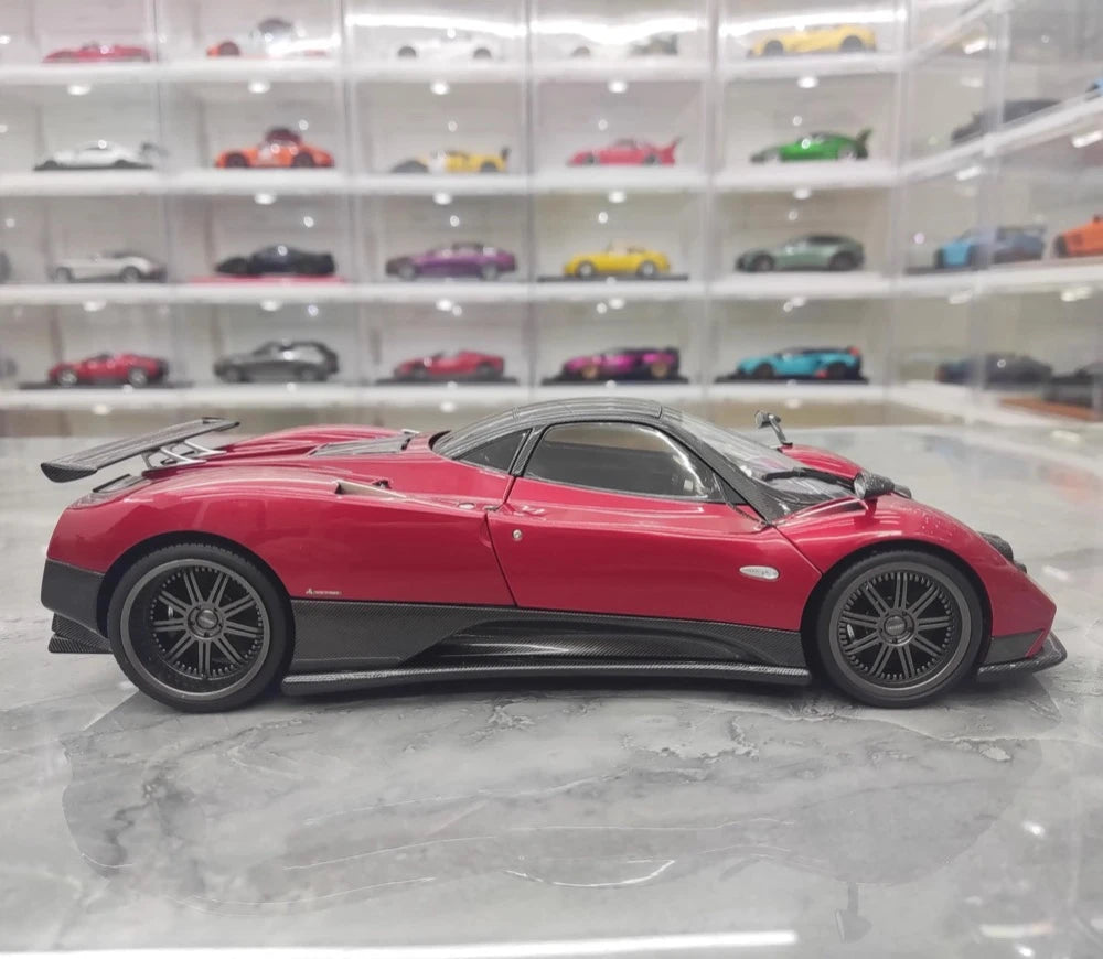 [Almost Real] 1:18 Pagani 2005 Zonda F Red Model Car Die-Cast