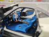 [Almost Real] 1:18 Pagani 2005 Zonda F White Model Car Die-Cast