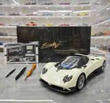 [Almost Real] 1:18 Pagani 2005 Zonda F White Model Car Die-Cast