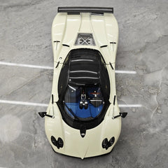 [Almost Real] 1:18 Pagani 2005 Zonda F White Model Car Die-Cast