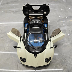 [Almost Real] 1:18 Pagani 2005 Zonda F White Model Car Die-Cast