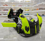 [Almost Real] 1:18 Pagani 2009 Zonda Cinque Coupe Green Model Car Die-Cast