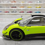 [Almost Real] 1:18 Pagani 2009 Zonda Cinque Coupe Green Model Car Die-Cast