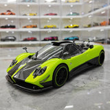 [Almost Real] 1:18 Pagani 2009 Zonda Cinque Coupe Green Model Car Die-Cast