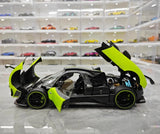 [Almost Real] 1:18 Pagani 2009 Zonda Cinque Coupe Green Model Car Die-Cast