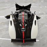 [Almost Real] 1:18 Pagani 2009 Zonda Cinque Coupe White Model Car Die-Cast