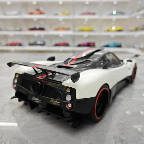 [Almost Real] 1:18 Pagani 2009 Zonda Cinque Coupe White Model Car Die-Cast