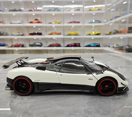 [Almost Real] 1:18 Pagani 2009 Zonda Cinque Coupe White Model Car Die-Cast