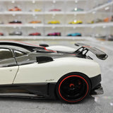 [Almost Real] 1:18 Pagani 2009 Zonda Cinque Coupe White Model Car Die-Cast
