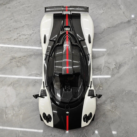 [Almost Real] 1:18 Pagani 2009 Zonda Cinque Coupe White Model Car Die-Cast