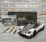 [Almost Real] 1:18 Pagani 2009 Zonda Cinque Coupe White Model Car Die-Cast