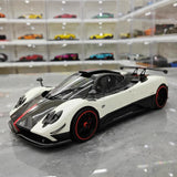[Almost Real] 1:18 Pagani 2009 Zonda Cinque Coupe White Model Car Die-Cast