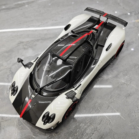 [Almost Real] 1:18 Pagani 2009 Zonda Cinque Coupe White Model Car Die-Cast
