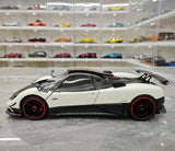 [Almost Real] 1:18 Pagani 2009 Zonda Cinque Coupe White Model Car Die-Cast