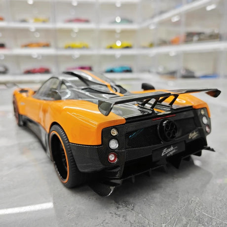 [Almost Real] 1:18 Pagani 2009 Zonda Cinque Coupe Yellow Model Car Die-Cast