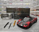 [Almost Real] 1:18 Pagani 2009 Zonda Cinque Roadster Red Model Car Die-Cast