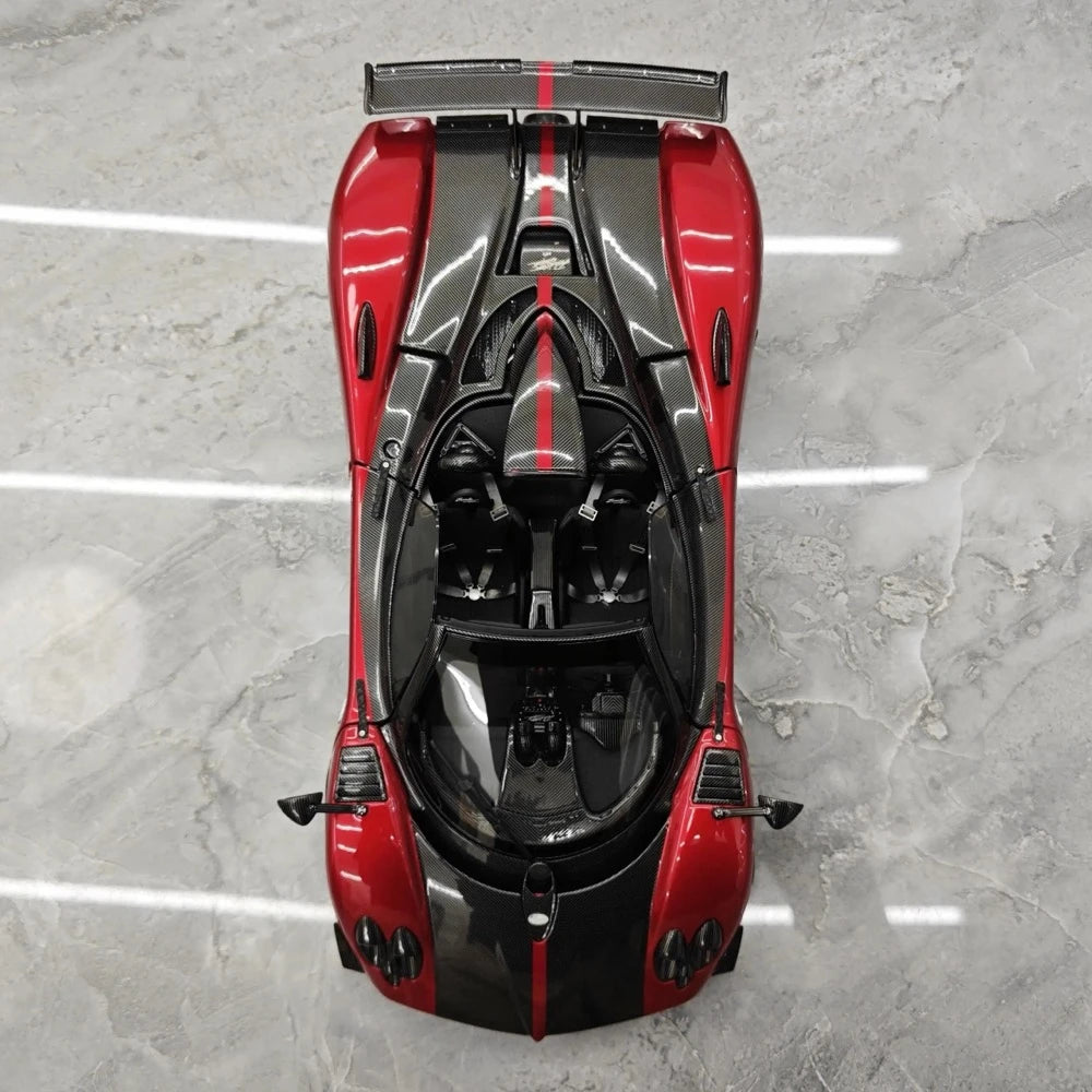 [Almost Real] 1:18 Pagani 2009 Zonda Cinque Roadster Red Model Car Die-Cast