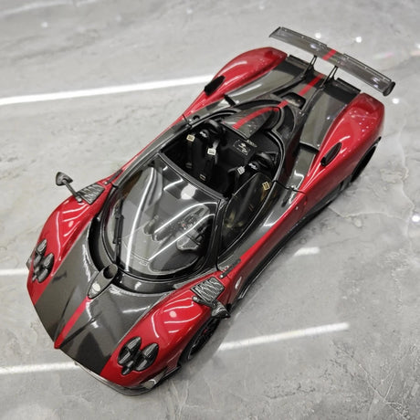 [Almost Real] 1:18 Pagani 2009 Zonda Cinque Roadster Red Model Car Die-Cast