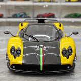 Almost Real Pagani 2009 Zonda Cinque Roadster Yellow 1:18 – Modello da collezione in pressofuso