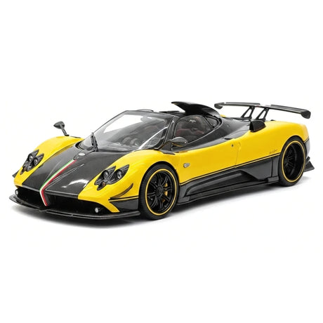 Almost Real Pagani 2009 Zonda Cinque Roadster Yellow 1:18 – Modello da collezione in pressofuso