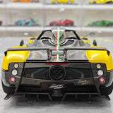 Almost Real Pagani 2009 Zonda Cinque Roadster Yellow 1:18 – Modello da collezione in pressofuso