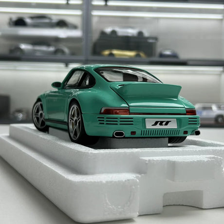 Almost Real Porsche 2018 RUF SCR 40° anniversario Tiffany Blue 1:18 – Modello da collezione in pressofuso