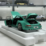Almost Real Porsche 2018 RUF SCR 40° anniversario Tiffany Blue 1:18 – Modello da collezione in pressofuso