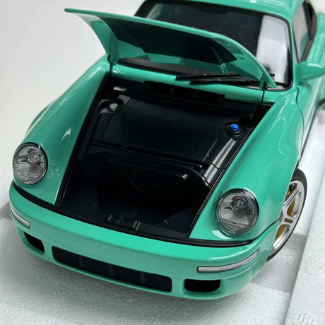 Almost Real Porsche 2018 RUF SCR 40° anniversario Tiffany Blue 1:18 – Modello da collezione in pressofuso